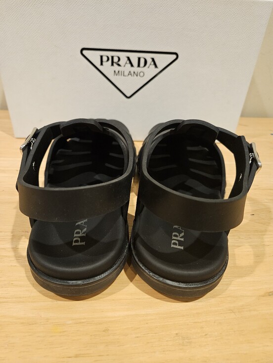 NEW PRADA Fisherman Man Sandals UK Size 8 main image 8